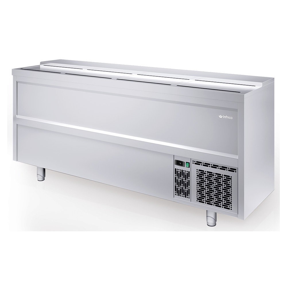 Enfriador de botellas Inox Infrico EB-2500II